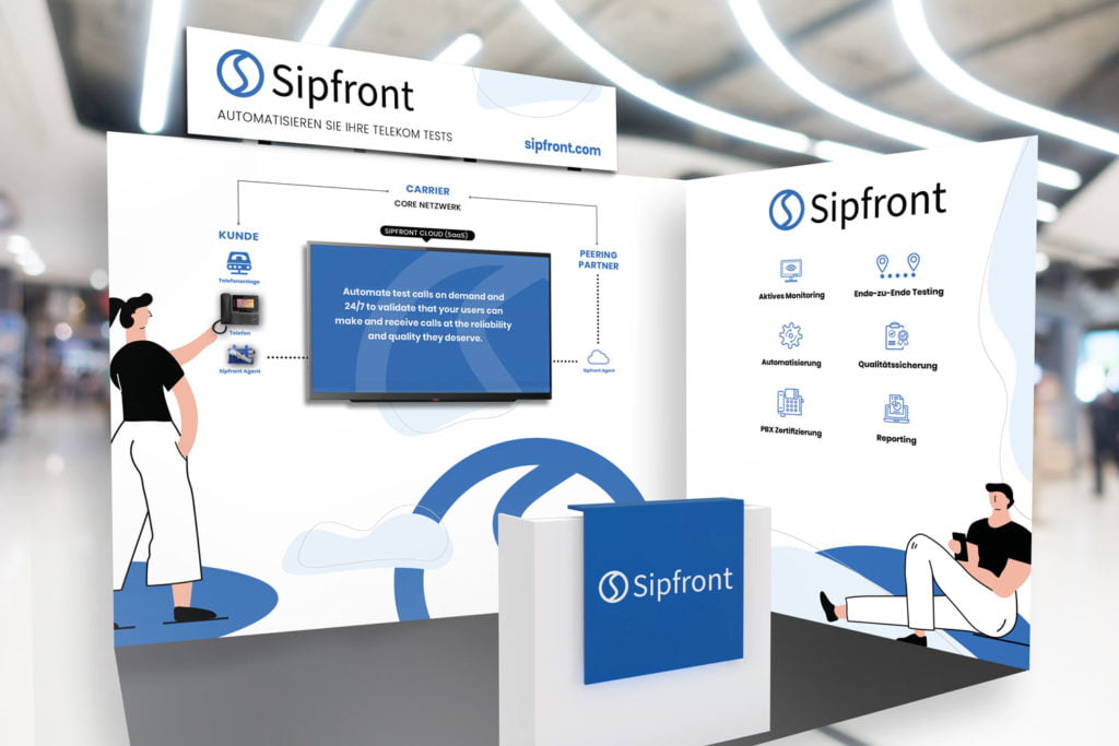 Sipfront Messestand Ansicht